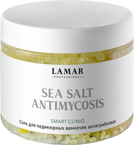 LAMAR - соль для педикюрных ванночек антигрибковая SEA SALT ANTIMYCOSIS, 500 г 011-070 - фото 2313