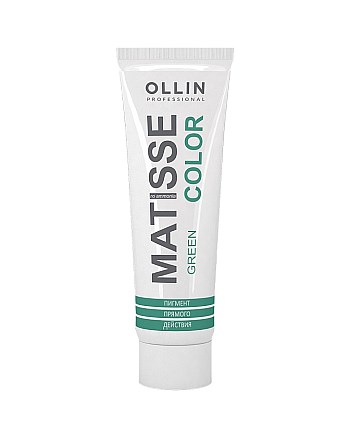 OLLIN - Пигмент прямого действия MATISSE COLOR зеленый, 100 мл 012-432 - фото 56565