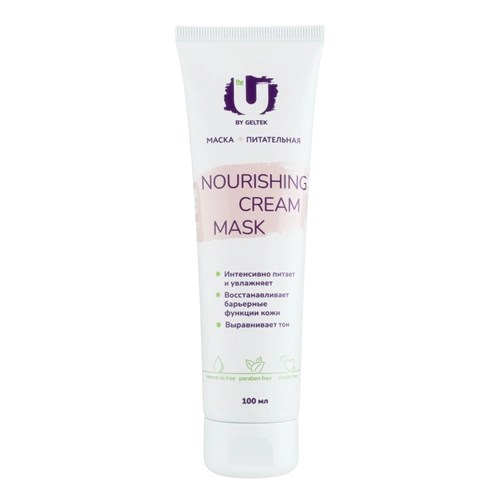 Гельтек - Маска питательная Nourishing cream mask The U, 100 мл 024-109 - фото 78743