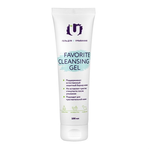 Гельтек - Гель для умывания Favorite cleansing gel The U, 100 мл 024-145 - фото 79091