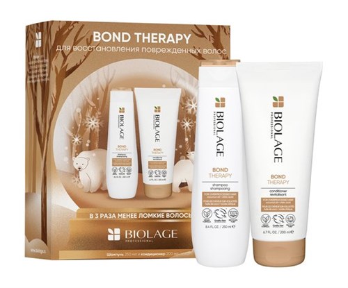 Matrix - Набор BIOLAGE BOND THERAPY для восстановления волос из 2-х средств 024-417 - фото 84900