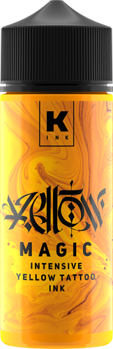 Краска tatoo INK - Yellow Magic intensive yellow tattoo ink,, 120 мл 025-508 - фото 85381