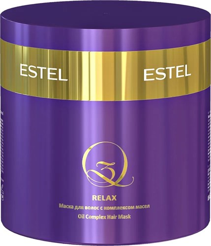 Estel - Маска для волос с комплексом масел Q3 Relax Oil Complex Hair Mask, 300 мл 022-541 - фото 86175