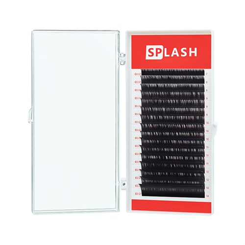 SPLASH - Черные ресницы (одна длина), 16 линий 025-874 - фото 87088