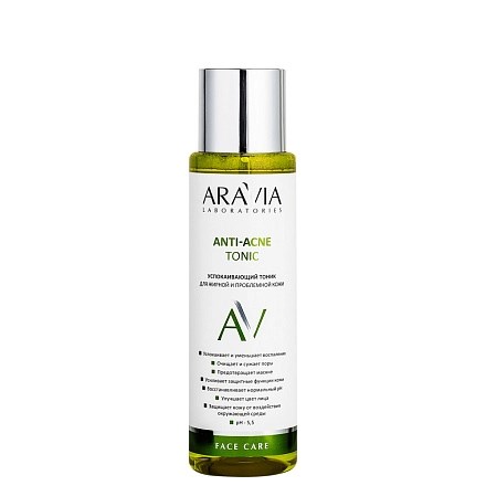 ARAVIA - Успокаивающий тоник для жирной и проблемной кожи Anti-Acne Tonic, 250 мл 013-442 - фото 8748