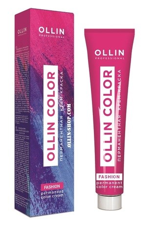 OLLIN - Перманентная крем-краска для волос Fashion Color Экстра-интенсивный красный, 60 мл 011-984 - фото 87757