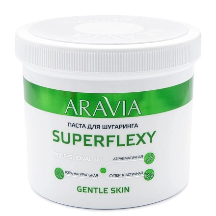 ARAVIA - Паста для шугаринга SUPERFLEXY Gentle Skin, 750 г 013-556 - фото 9237