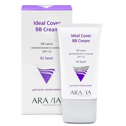 ARAVIA - BB-крем увлажняющий SPF-15 Ideal Cover BB-Cream Sand 02, 50 мл 013-602 - фото 9444