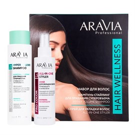 {{photo.Alt || photo.Description || 'ARAVIA - Набор для ухода за волосами и кожей головы Hair Welness, 1 шт'}}