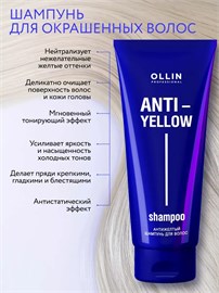 {{photo.Alt || photo.Description || 'OLLIN ANTI-YELLOW - Антижелтый шампунь для волос, 250мл'}}