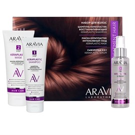 {{photo.Alt || photo.Description || 'ARAVIA - Набор для ухода за волосами и кожей головы Keratin Treatment Hair, 1 шт'}}