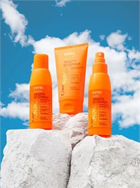 {{photo.Alt || photo.Description || 'Estel - Косметический (дорожный) набор curex sunflower: Шампунь, 150 мл + Маска, 100 мл + Спрей, 100 мл'}}