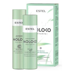 {{photo.Alt || photo.Description || 'Estel - Набор &quot;По вкусу вашим волосам&quot; Moloko botanic: Шампунь, 250 мл + Бальзам, 200 мл'}}
