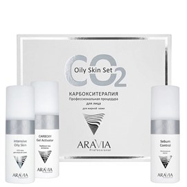 {{photo.Alt || photo.Description || 'ARAVIA - Карбокситерапия набор Oily Skin Set для жирной кожи, 450 мл'}}