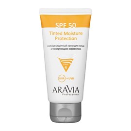 {{photo.Alt || photo.Description || 'ARAVIA - Солнцезащитный крем для лица с тонирующим эффектом Tinted Moisture Protection SPF 50, 50 мл'}}