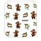 IRISK - Наклейки Новогодние 2D (в ассорт.) 015-820 - фото 15874 IRISK - Наклейки Новогодние 2D (в ассорт.) 015-820 - фото 15874