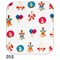 IRISK - Наклейки Новогодние 2D (в ассорт.) 015-820 - фото 15889 IRISK - Наклейки Новогодние 2D (в ассорт.) 015-820 - фото 15889
