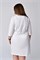 Халат Теона, Белый+ 016-864 - фото 29148