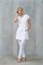 Костюм Лайн, Белый 017-568 - фото 31036