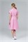 Халат Поливискоза, Нежно розовый+ 020-626 - фото 43427