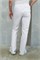 Брюки Классик-стрейч, Белый 019-378 - фото 54135