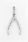 Silver Star - Кусачки маникюрные для кожи КСС 4/4, Crystal 025-317 - фото 83519